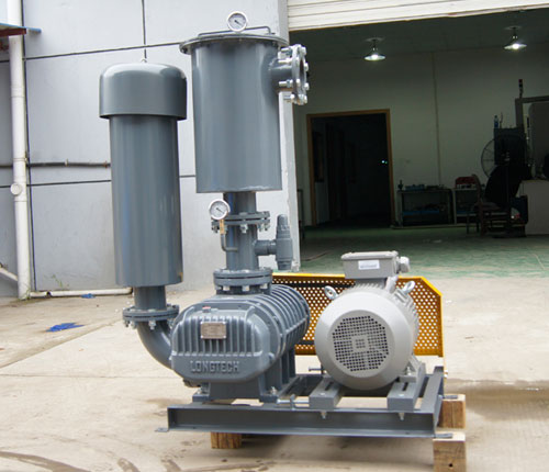 中央供料羅茨鼓風(fēng)機工作原理