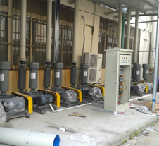 魯氏連續(xù)電鍍項目中使用的羅茨風機