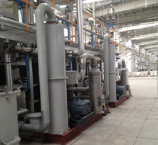 魯氏染整脫水項目中使用的羅茨鼓風(fēng)機(jī)