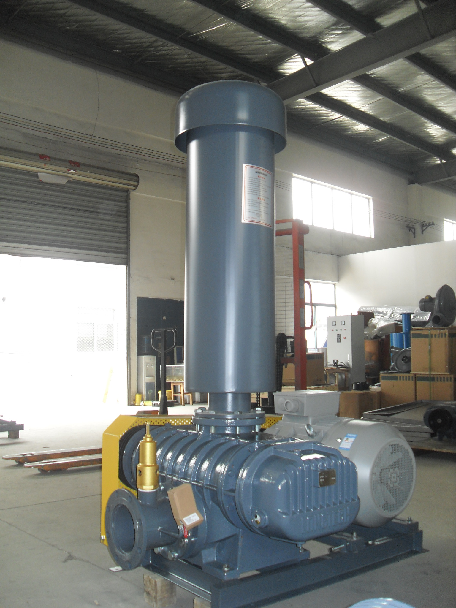 熔噴布羅茨風機案例